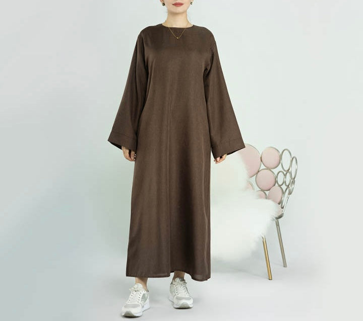 EYLA Linen Abaya