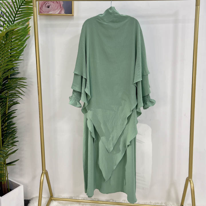 AMAL Khimar Set in Mint